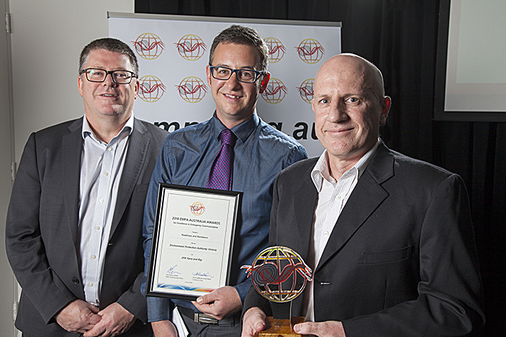 Nial Finegan, Terry Sefton and Darren Cottam, EPA